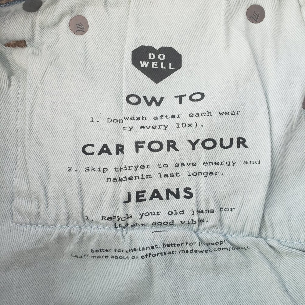 Madewell Slim Authentic Flex Jeans in Enid Wash - Picture 12 of 12